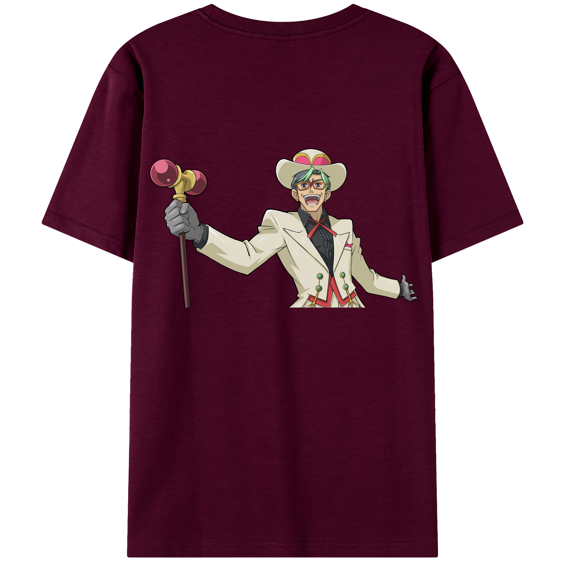 （画像用） 遊☆戯☆王 Yu-Gi-Oh! レディース半袖Tシャツ(バックプリント)